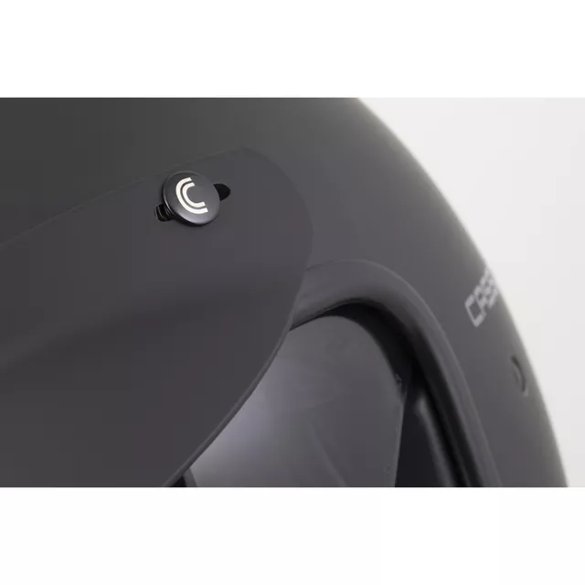 Motorcycle Helmet Cassida Oxygen Solid 2.0 Matte Black/Dark Gray