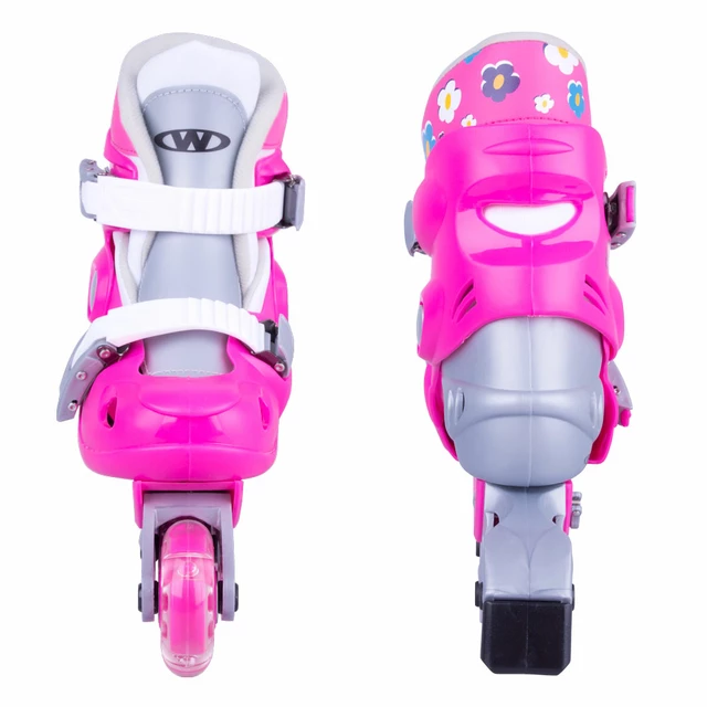 Children’s Inline Skates Set WORKER Polly LED – with Light-Up Wheels
