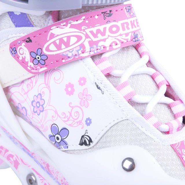 Children’s Inline skates WORKER Diane LED – with Light-Up Wheels