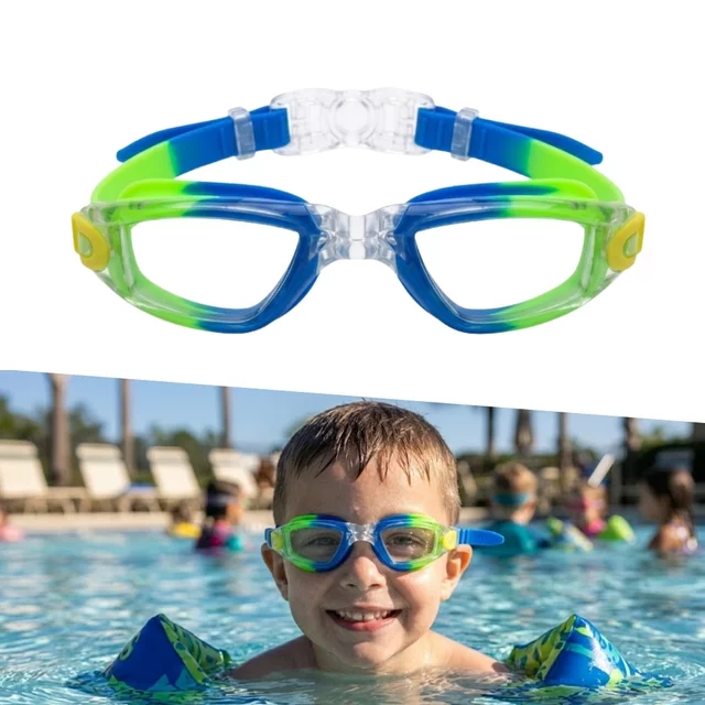 Junior Swimming Goggles inSPORTline Aquanino - Blue-Green