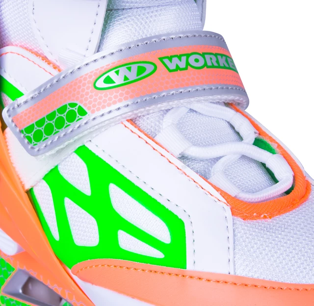 Adjustable Inline skates WORKER Nubila with Light-Up Wheels