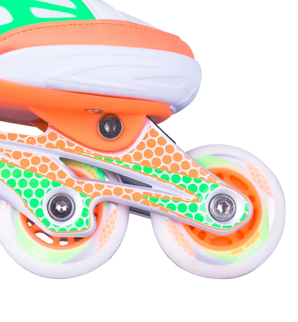 Adjustable Inline skates WORKER Nubila with Light-Up Wheels