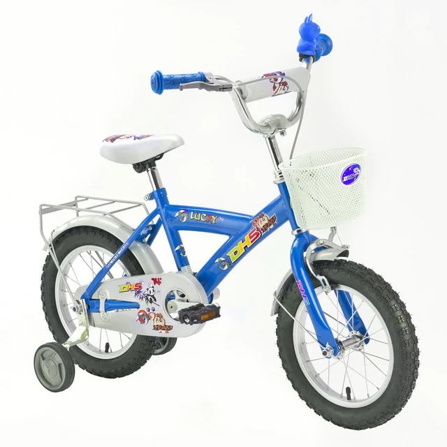 Kids bike DHS lucky 1401 - model 2011 - Blue