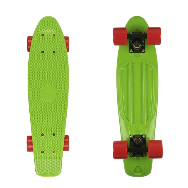 Penny Board Fish Classic 22” - Green/Orange - Green-Black-Red