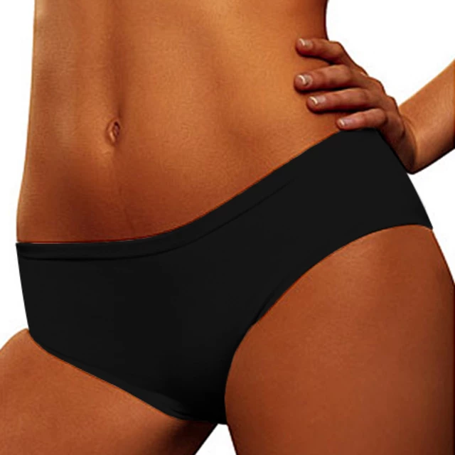 Women's seamless panties Brubeck CLASSIC - Black