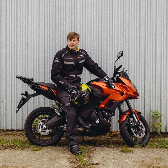 Men’s Moto Pants W-TEC Kaluzza GS-1614 - Black