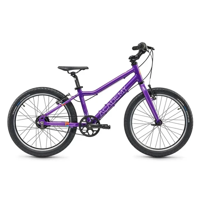 Children’s Bike Academy Grade 4 Belt 20” - Yellow - Purple