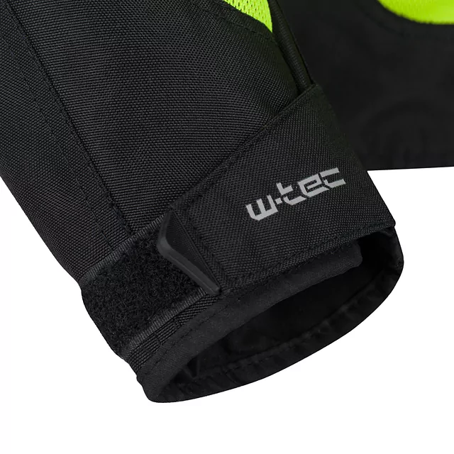 Men’s Summer Motorcycle Jacket W-TEC Saigair - Fluo Yellow-Gray