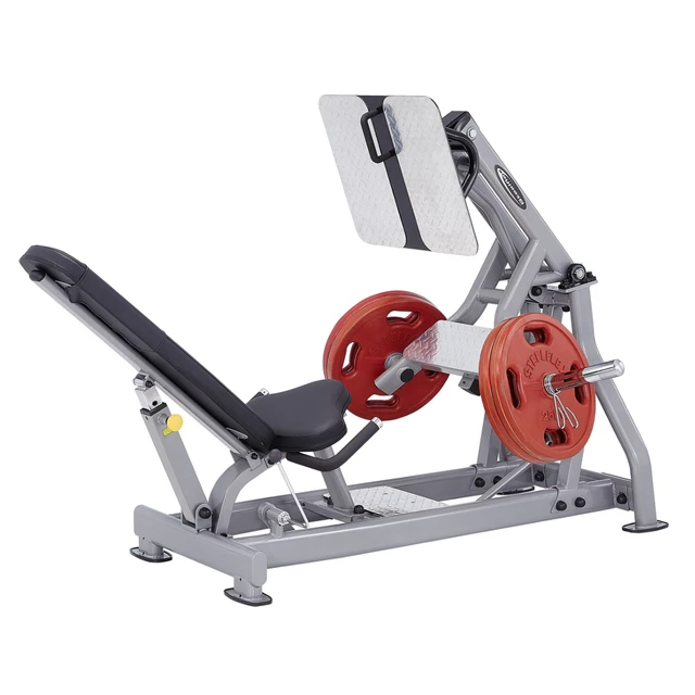 Leg Press Machine Steelflex PlateLoad Line PLLP - Grey - Grey