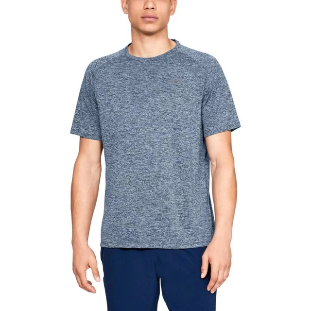 Men’s T-Shirt Under Armour Tech SS Tee 2.0 - Red/Graphite - Academy