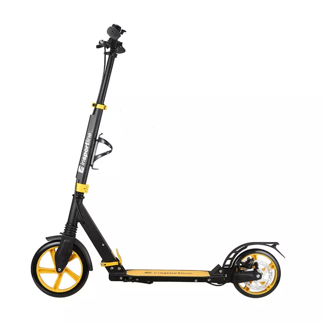 Folding Scooter inSPORTline Discola - Yellow