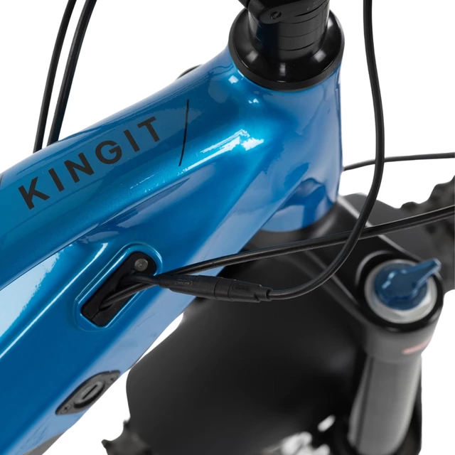 Full-Suspension Mountain E-Bike Levit Kingit BF Overstep 630 29” – 2024 - Blue black pearl