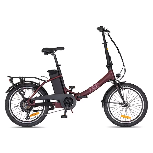 Folding E-Bike inSPORTline ISL Felior 468 Wh 20” – 2026 - Velour Red
