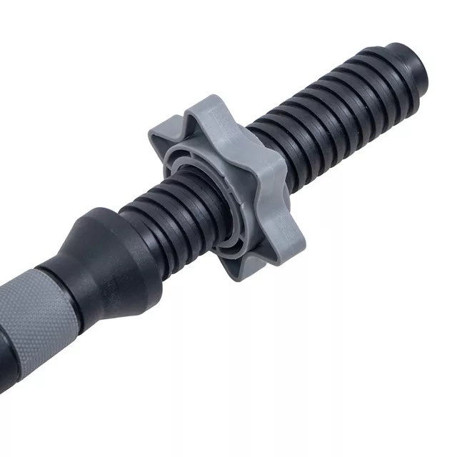 Plastic Threaded Dumbbell Bar w/ Collars inSPORTline Plafor 41 cm / 30 mm