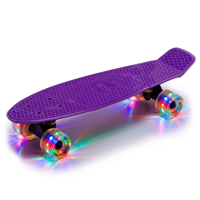 Penny Board w/ Light-Up Wheels WORKER Aspy C2 22”
