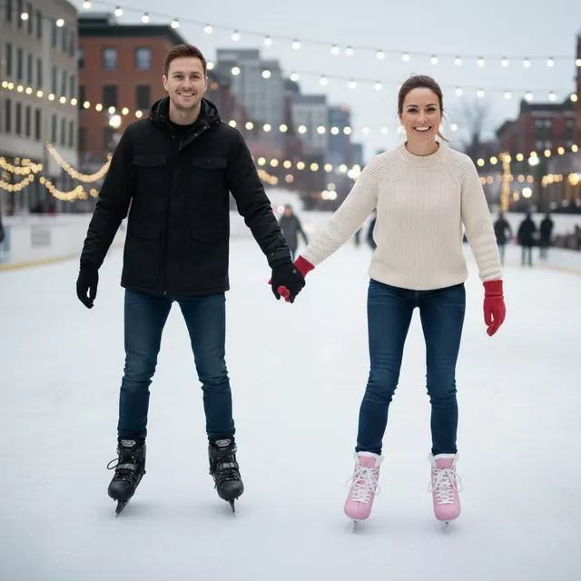 Ice Skates inSPORTline Niorto - Black