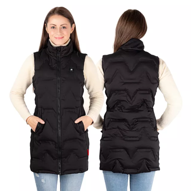 Women’s Heated Vest inSPORTline WARMelong - Black