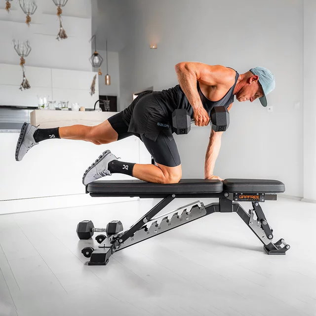 Adjustable Weight Bench inSPORTline X-NT FB40 • GapFree System