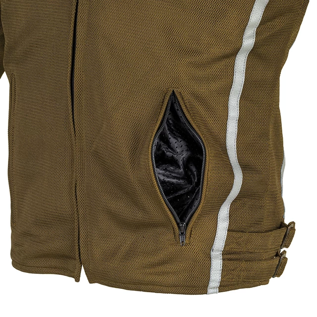 Motorcycle Jacket W-TEC Bellvitage Khaki Chameleon - khaki chameleon