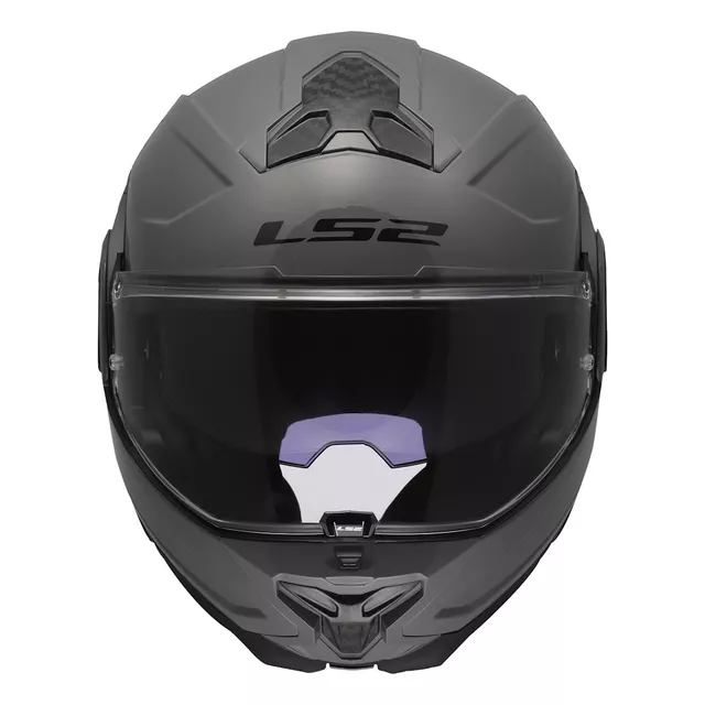 Flip-Up Motorcycle Helmet LS2 FF910 Advant II Solid Nardo Gray P/J