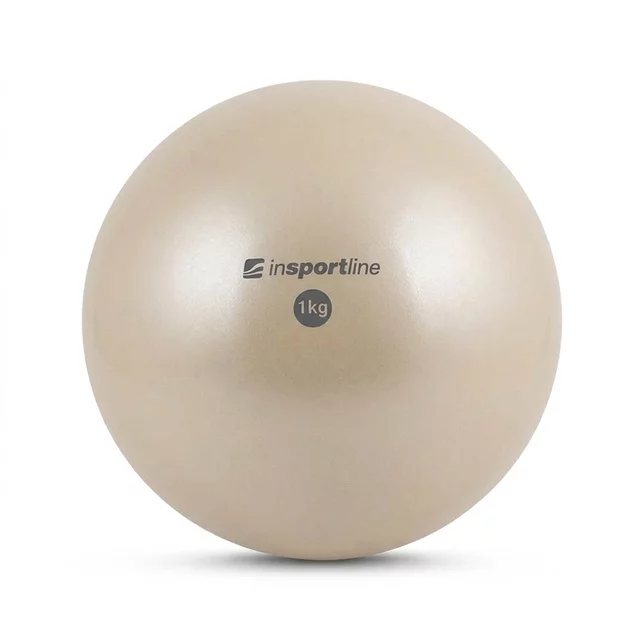 Yoga Ball inSPORTline 1 kg - Pink - Beige