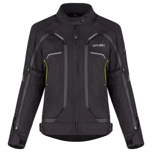 Women’s Motorcycle Jacket W-TEC Progair Lady - Black-Fluo