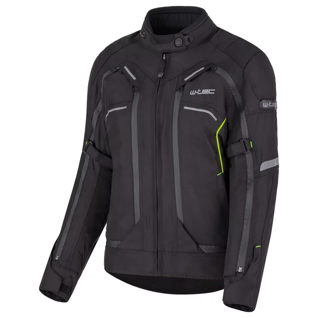 Women’s Motorcycle Jacket W-TEC Progair Lady - Black-Fluo
