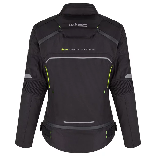 Women’s Motorcycle Jacket W-TEC Progair Lady - Black-Fluo