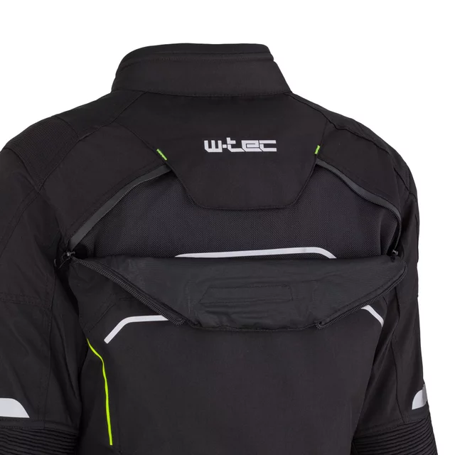 Women’s Motorcycle Jacket W-TEC Progair Lady - Black-Fluo