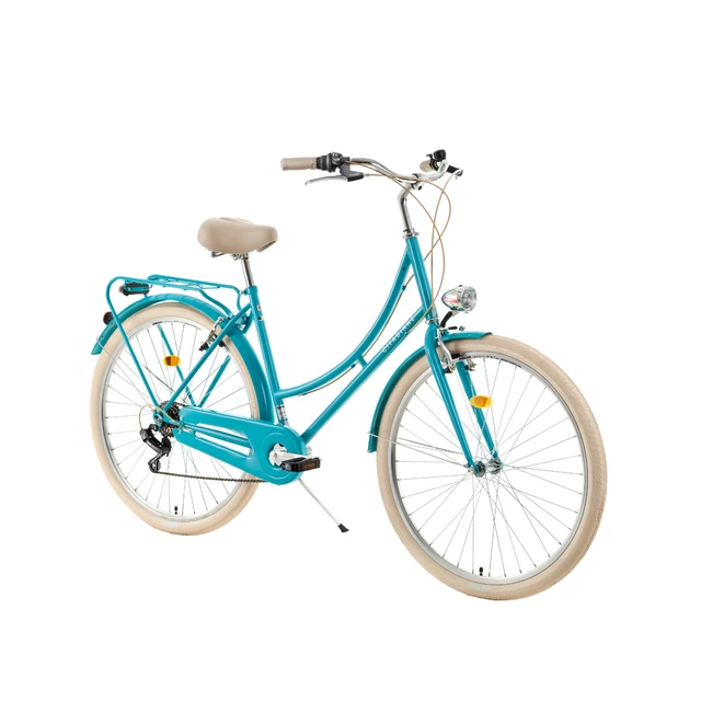 Urban Bike DHS Citadinne 2634 26” – 2018 - Orange - Light Blue