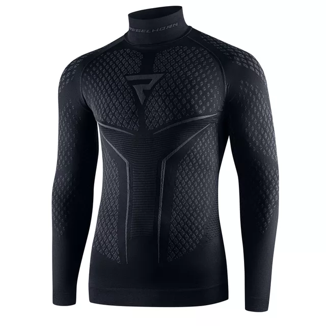 Thermal Motorcycle Jersey Rebelhorn Therm II - Black-Grey