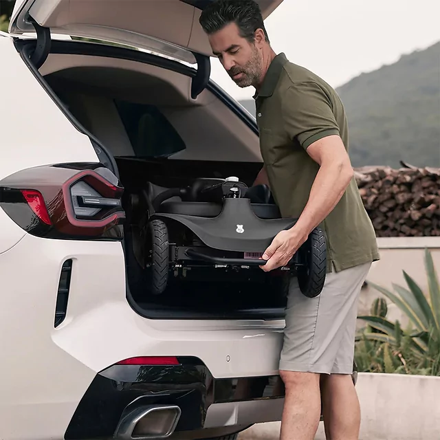Electric Four-Wheel Mobility Scooter inSPORTline Clis • 10km/h • Range of up to 40 km - Grey