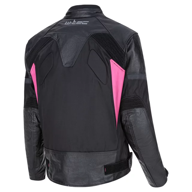 Women’s Motorcycle Jacket W-TEC Durmana - Black-Pink