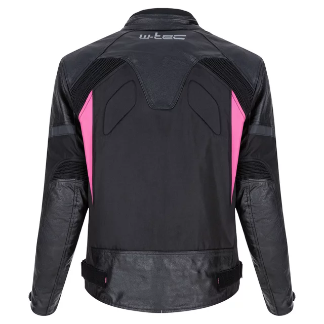 Women’s Motorcycle Jacket W-TEC Durmana - Black-Pink