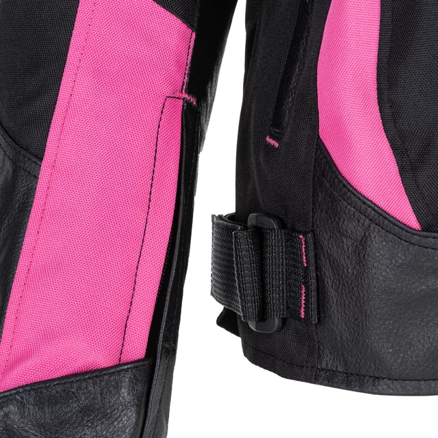 Women’s Motorcycle Jacket W-TEC Durmana - Black-Pink