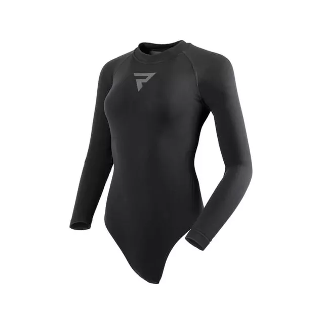 Thermal Motorcycle Bodysuit Rebelhorn Freeze II Lady BD - Black - Black