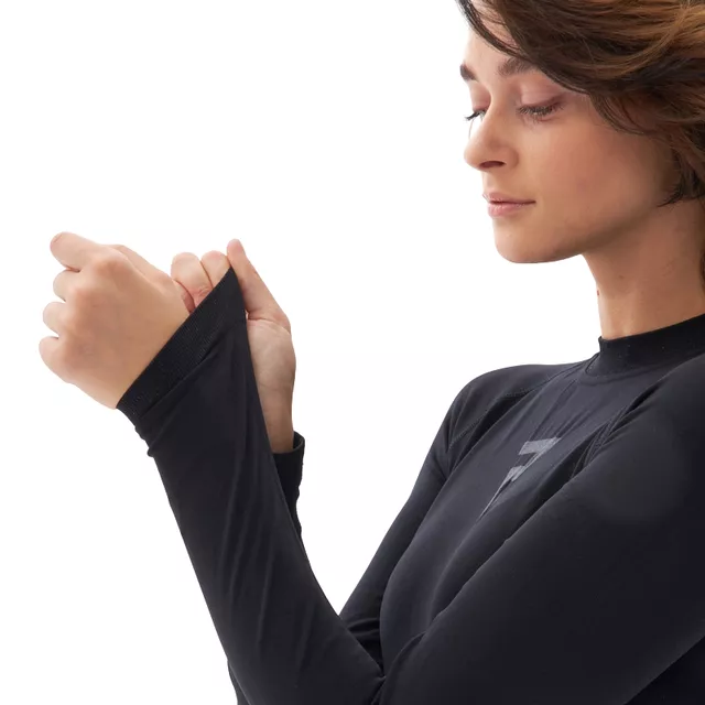 Thermal Motorcycle Bodysuit Rebelhorn Freeze II Lady BD - Black