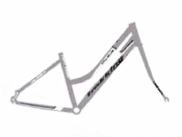 Ladies bike DHS Trekking 2832 - model 2011 - Silver