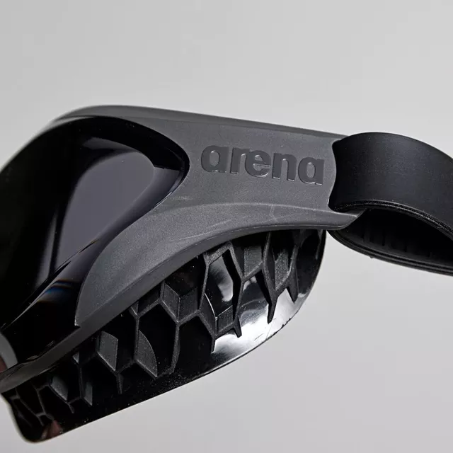 Swimming Goggles Arena Air Bold Swipe - smoke-smoke-black