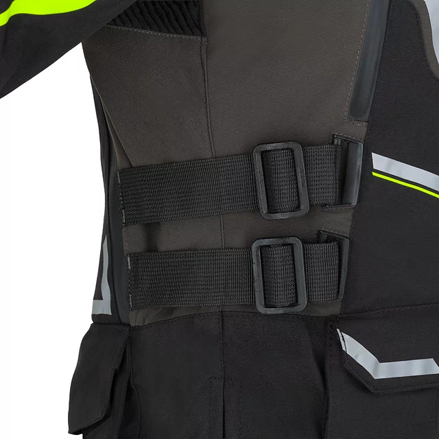 Motorcycle Jacket W-TEC Daimick - Black-Grey