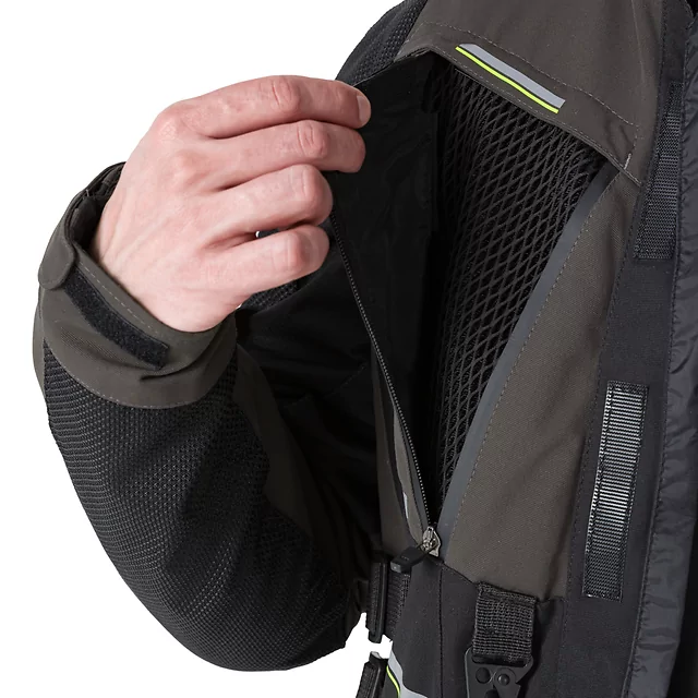 Motorcycle Jacket W-TEC Daimick - Black-Grey