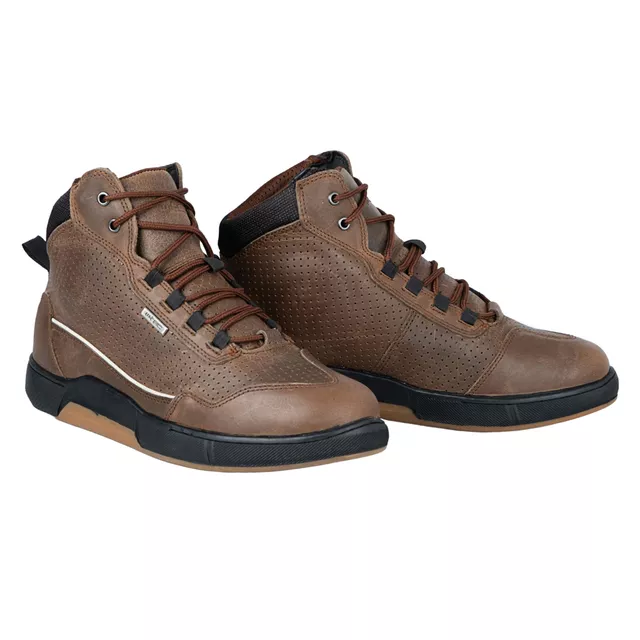 Motorcycle Boots W-TEC Colton - Brown - Brown