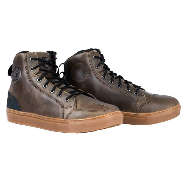 Motorcycle Boots W-TEC Fred - středomořská hnědá - středomořská hnědá
