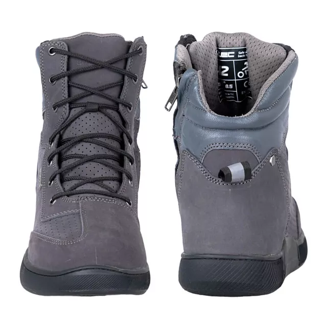 Motorcycle Boots W-TEC Elton - černo-tmavě šedá