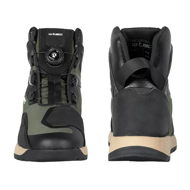 Motorcycle Boots W-TEC Vigger - Olive Green