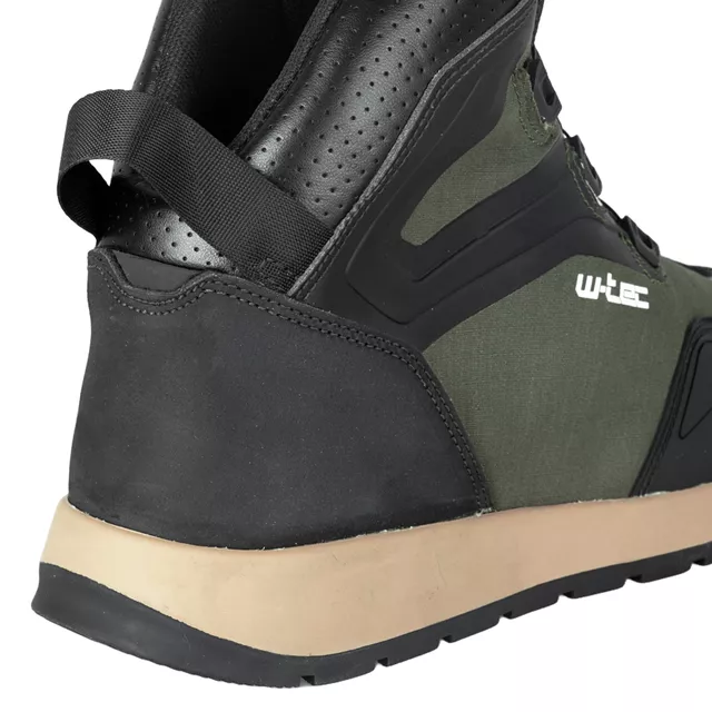 Motorcycle Boots W-TEC Vigger - Olive Green