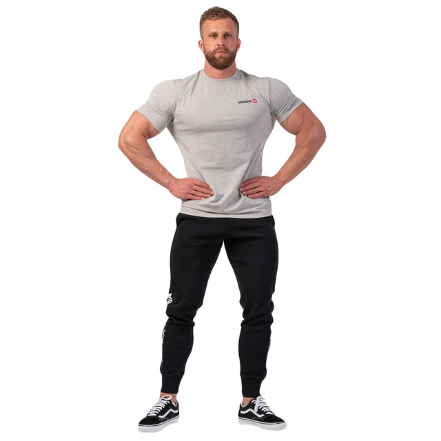 Men’s T-Shirt Nebbia Minimalist Logo 291 - Black