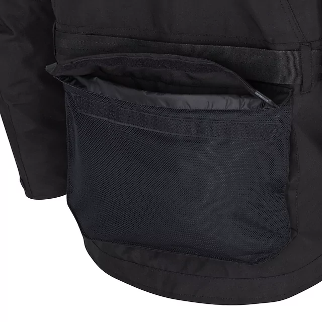 Motorcycle Jacket W-TEC Warao - Black-Fluo