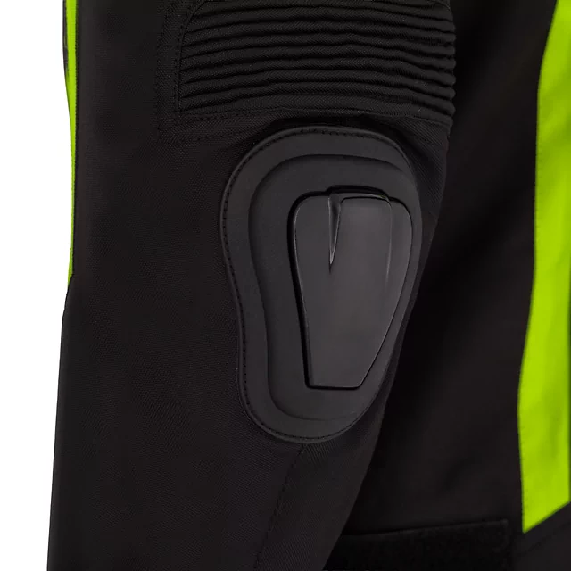 Motorcycle Jacket W-TEC Tonkawo - Black-Fluo