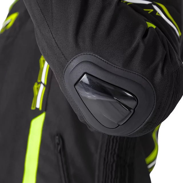 Motorcycle Jacket W-TEC Tonkawo - Black-Fluo